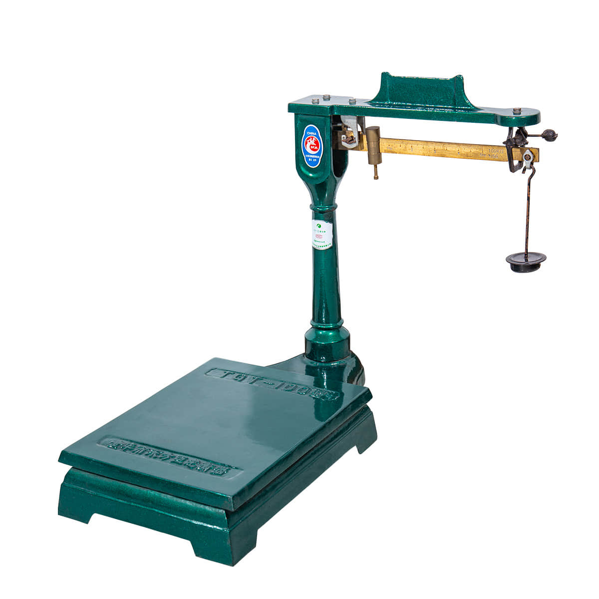 機械臺秤 （圓柱鐵包銅標尺）TGT系列 TGT-1000